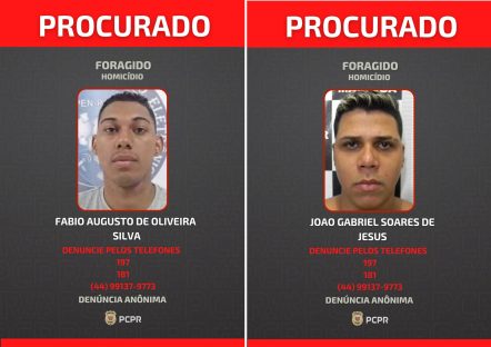 Imagem referente a Disputa por tráfico: PCPR procura suspeitos de homicídio em Sarandi