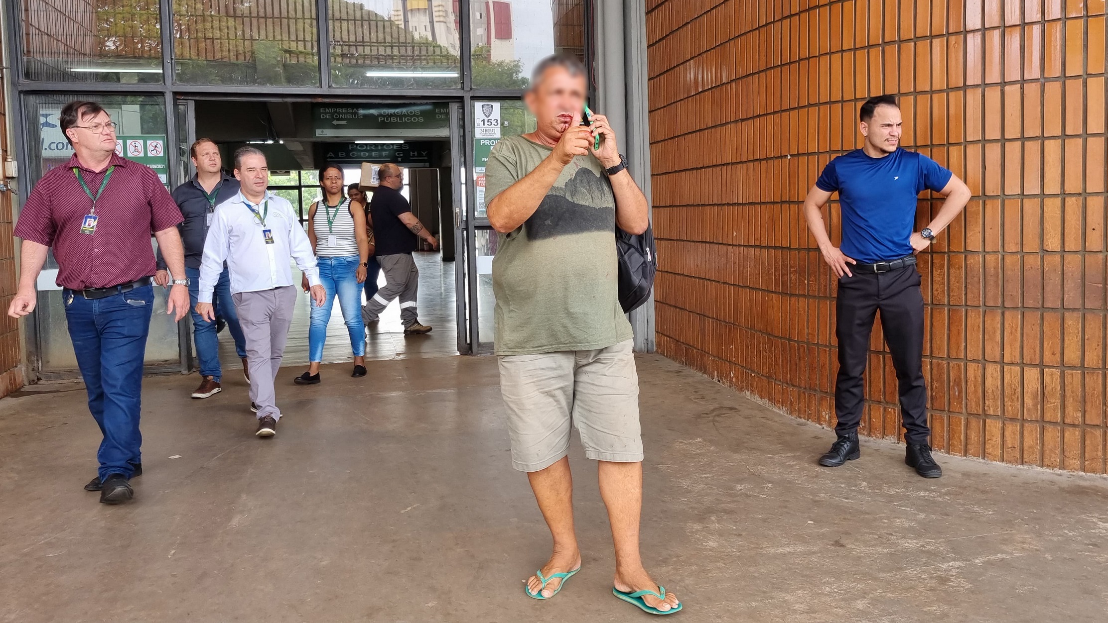 Homem é agredido em assalto no Terminal Oeste em Cascavel