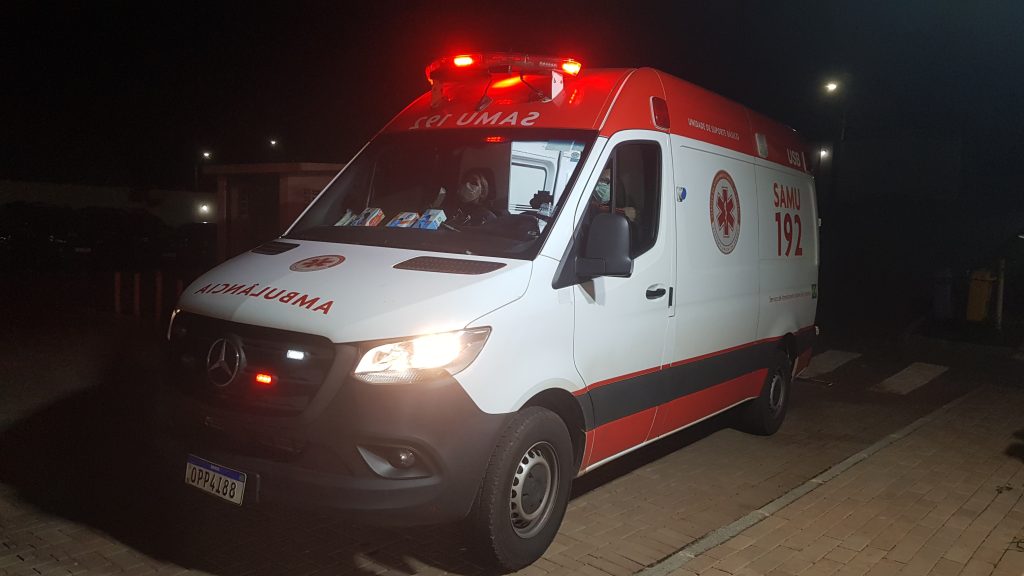 Samu atende homem que foi preso após ameaçar o irmão Samu atende homem que foi preso após ameaçar o irmão
