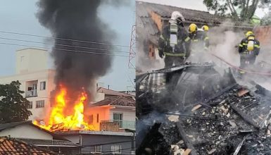 Imagem referente a Pequeno herói: menino de 10 anos salva família de incêndio antes que casa fosse consumida pelas chamas