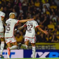 Imagem referente a Flamengo bate Criciúma e ajuda Fluminense na luta contra rebaixamento