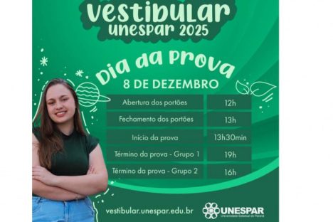 Imagem referente a Unespar aplica provas do vestibular neste domingo