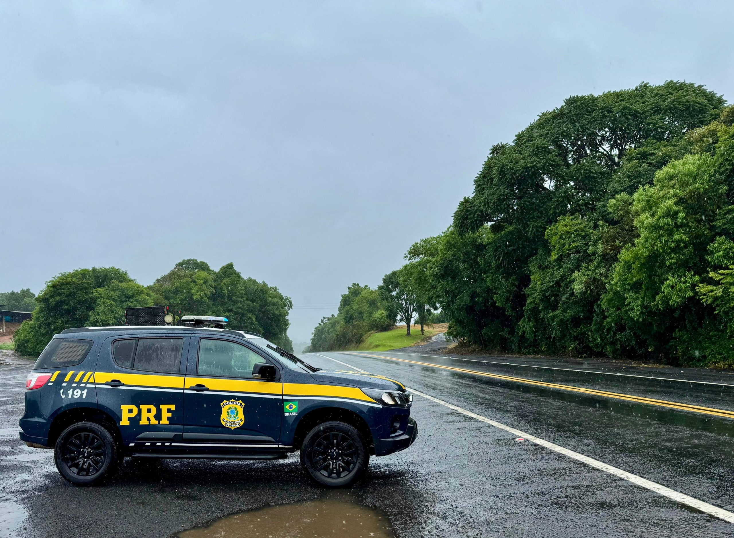 Chuvas intensas: PRF orienta sobre cuidados para garantir a segurança nas rodovias