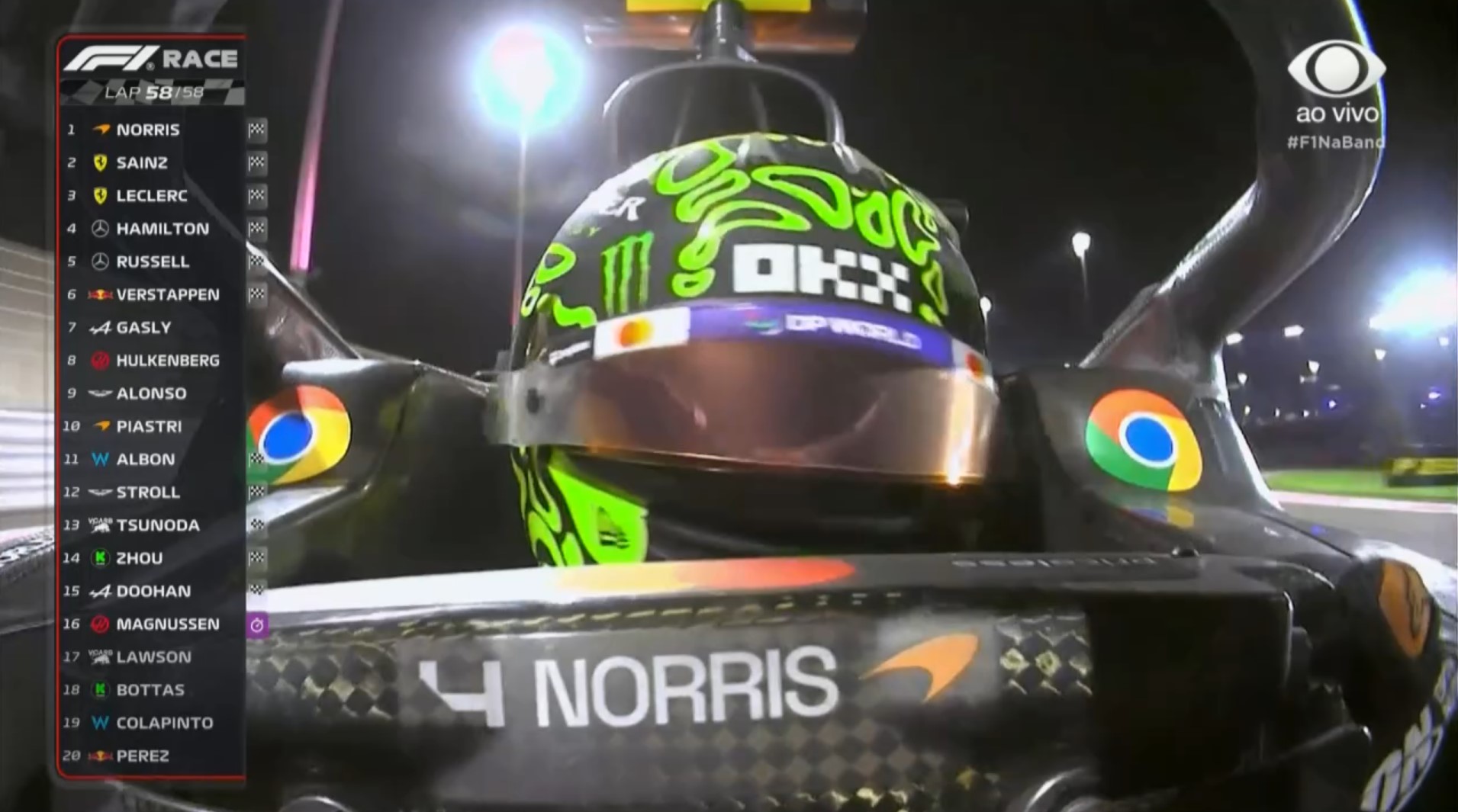 F1: Norris vence GP de Abu Dhabi e McLaren garante título de construtores após 26 anos