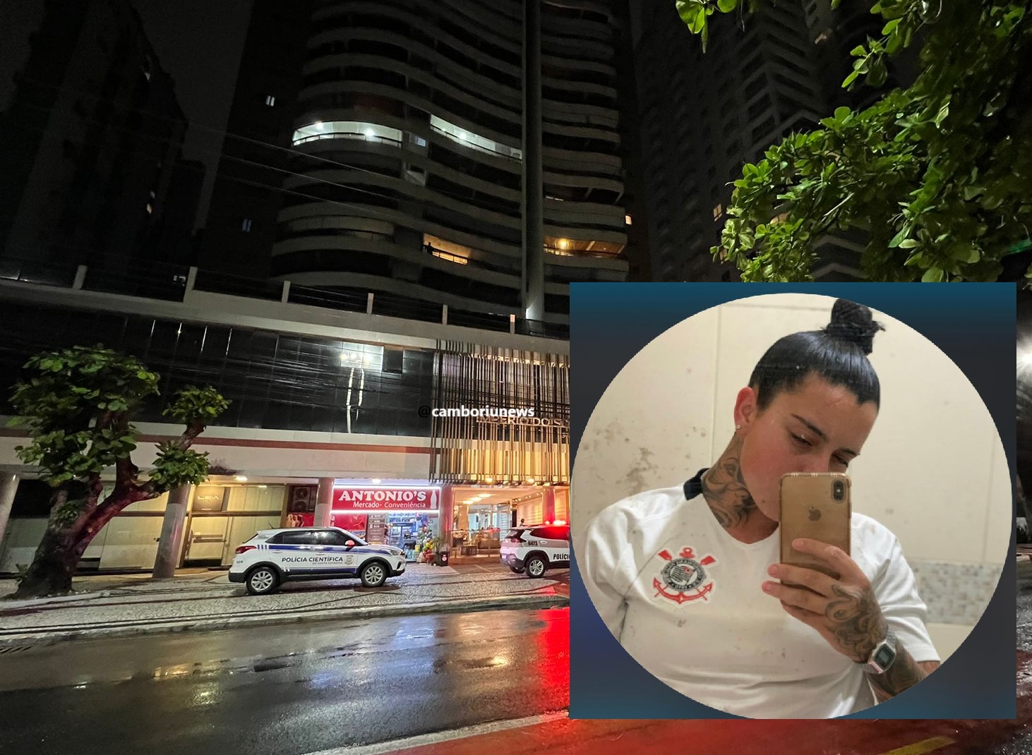 Jovem de 21 anos cai de edifício em Balneário Camboriú e morre Imagem referente a Jovem de 21 anos cai de edifício em Balneário Camboriú e morre