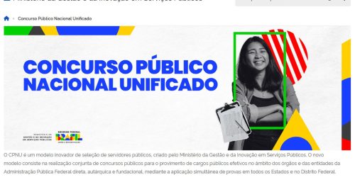 Imagem referente a CNU: notas preliminares de discursivas e redações são disponibilizadas