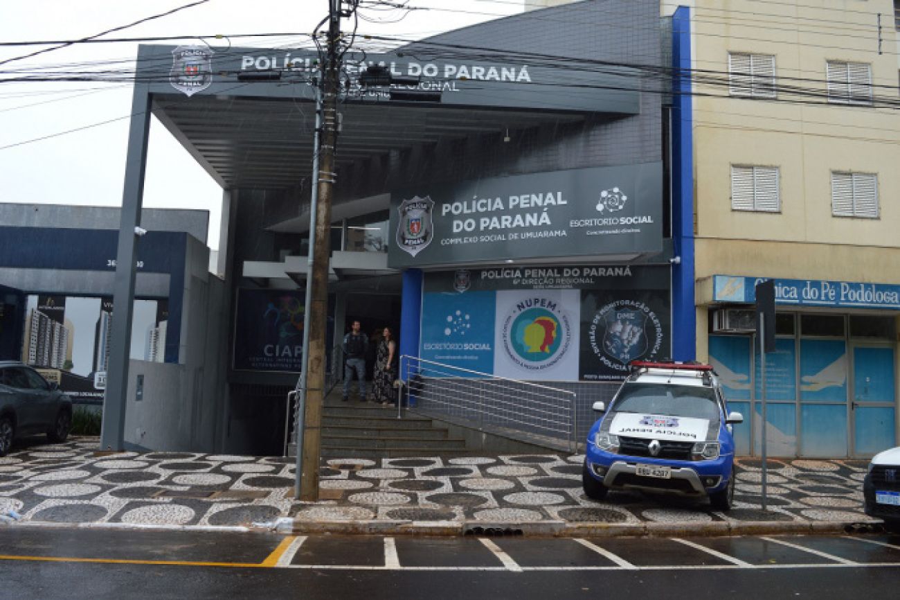 Nova sede da Polícia Penal em Umuarama reforça atendimento para a região Noroeste