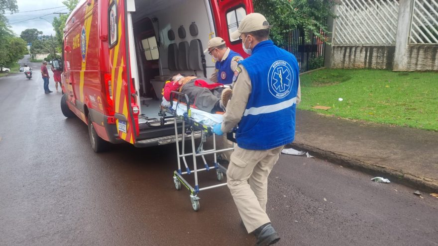 Motociclistas se envolvem em acidente de trânsito no São Cristóvão