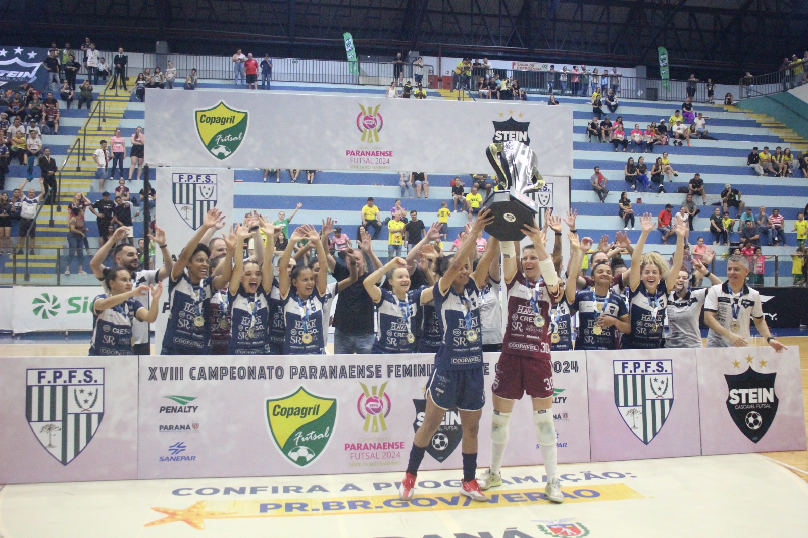 Stein conquista tetracampeonato em final eletrizante no Paranaense Feminino