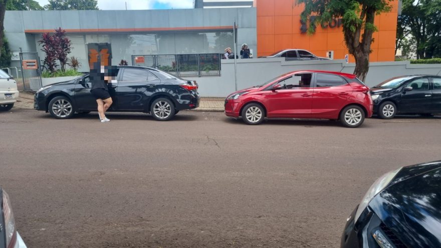 Acidente entre Corolla e HB20 é registrado no Centro