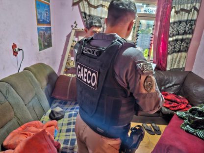 Imagem referente a Gaeco e forças policiais deflagram 3ª fase de operação contra organização criminosa com atuação no tráfico de drogas, homicídios e outros crimes