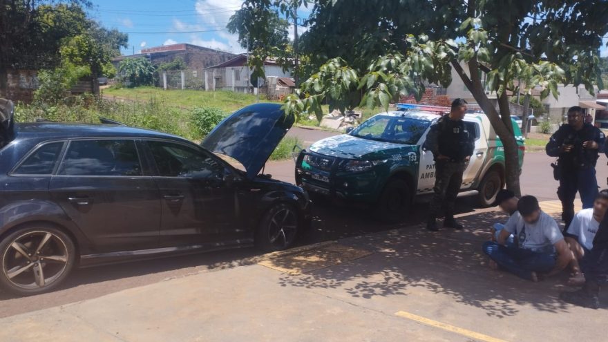 Com drogas, cinco indivíduos são detidos pela Guarda Municipal