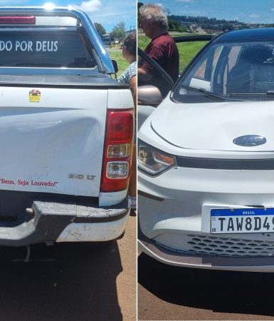 Imagem referente a Motoristas escapam ilesos de acidente na BR-277 em Cascavel