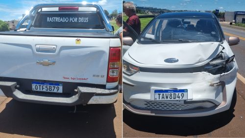 Imagem referente a Motoristas escapam ilesos de acidente na BR-277 em Cascavel