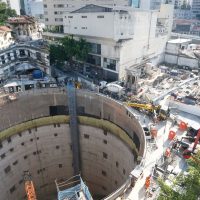 Imagem referente a Desabamento abre cratera na Linha Laranja do Metrô de São Paulo