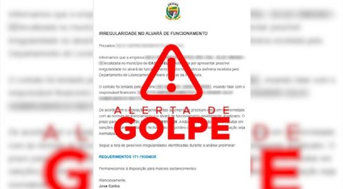 Imagem referente a Alvará irregular? Prefeitura de Cascavel alerta empresários sobre tentativa de golpe