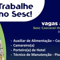 Imagem referente a Trabalhe no Sesc Cascavel: Oportunidades sem experiência!