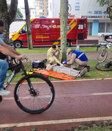 Imagem referente a Siate é acionado para atender acidente de trânsito na Av. Brasil esquina com Rua Salgado Filho