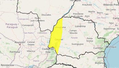 Imagem referente a INMET emite aviso de tempestade: Cascavel e Umuarama na rota do temporal