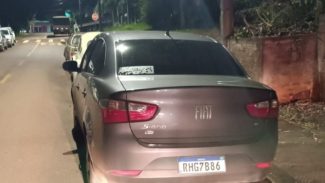 Carro da Paróquia de Lindoeste é recuperado após assalto à mão armada