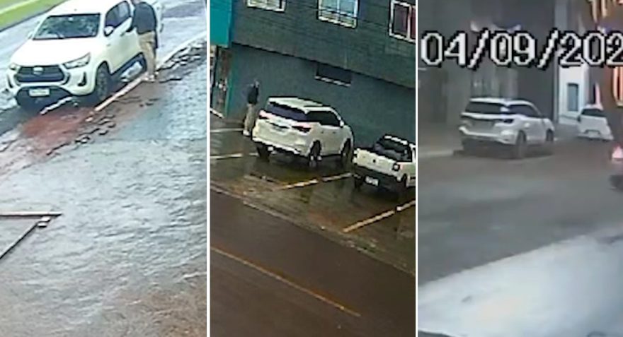 É fácil furtar uma Hilux? Polícia Civil divulga vídeos de criminosos destravando caminhonetes com chip