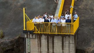 Governador inaugura obra de contenção de cheias em Francisco Beltrão com túnel de 1,2 km