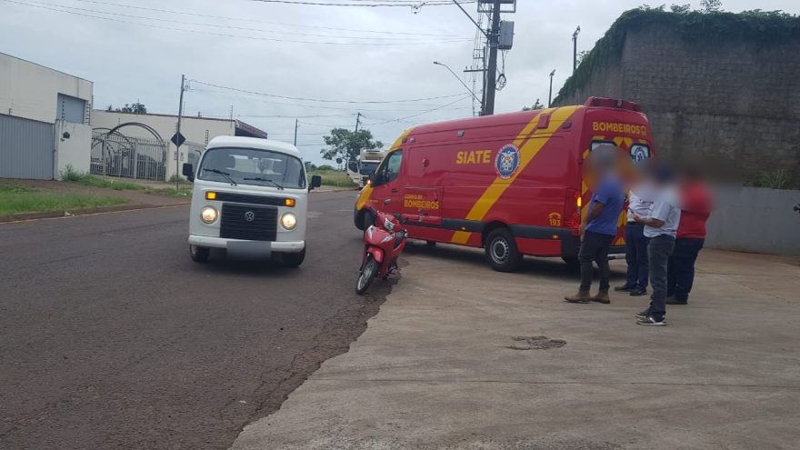 Jovem de 19 anos fica ferida em acidente no Periolo