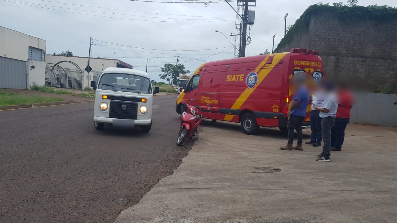 Jovem de 19 anos fica ferida em acidente no Periolo