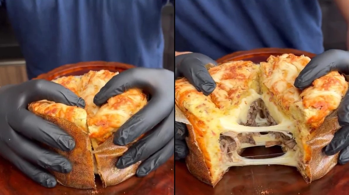 Churrascotone: fusão de panetone e churrasco viraliza nas redes sociais