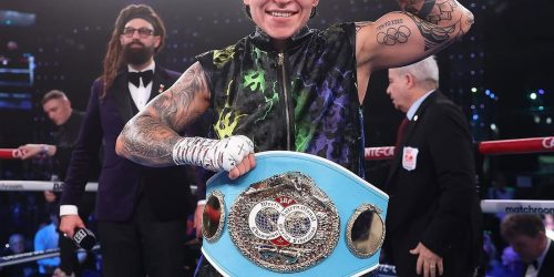 Bia Ferreira bate francesa e mantém cinturão de campeã mundial de boxe Imagem referente a Bia Ferreira bate francesa e mantém cinturão de campeã mundial de boxe