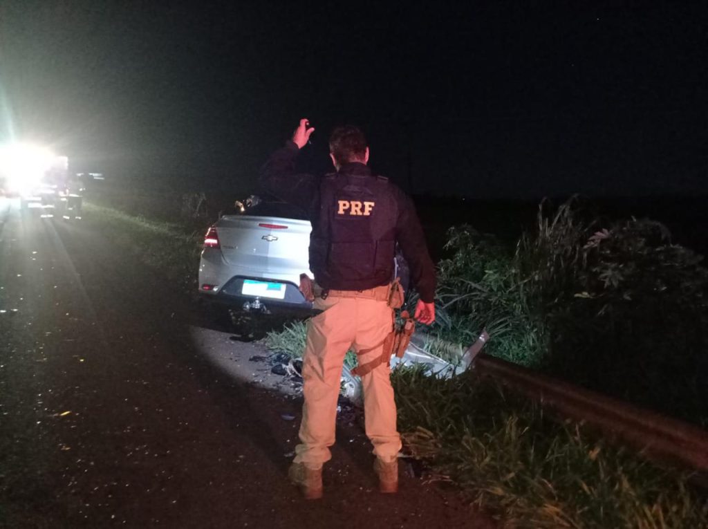 Motorista morre em acidente grave na BR-369 em Ubiratã