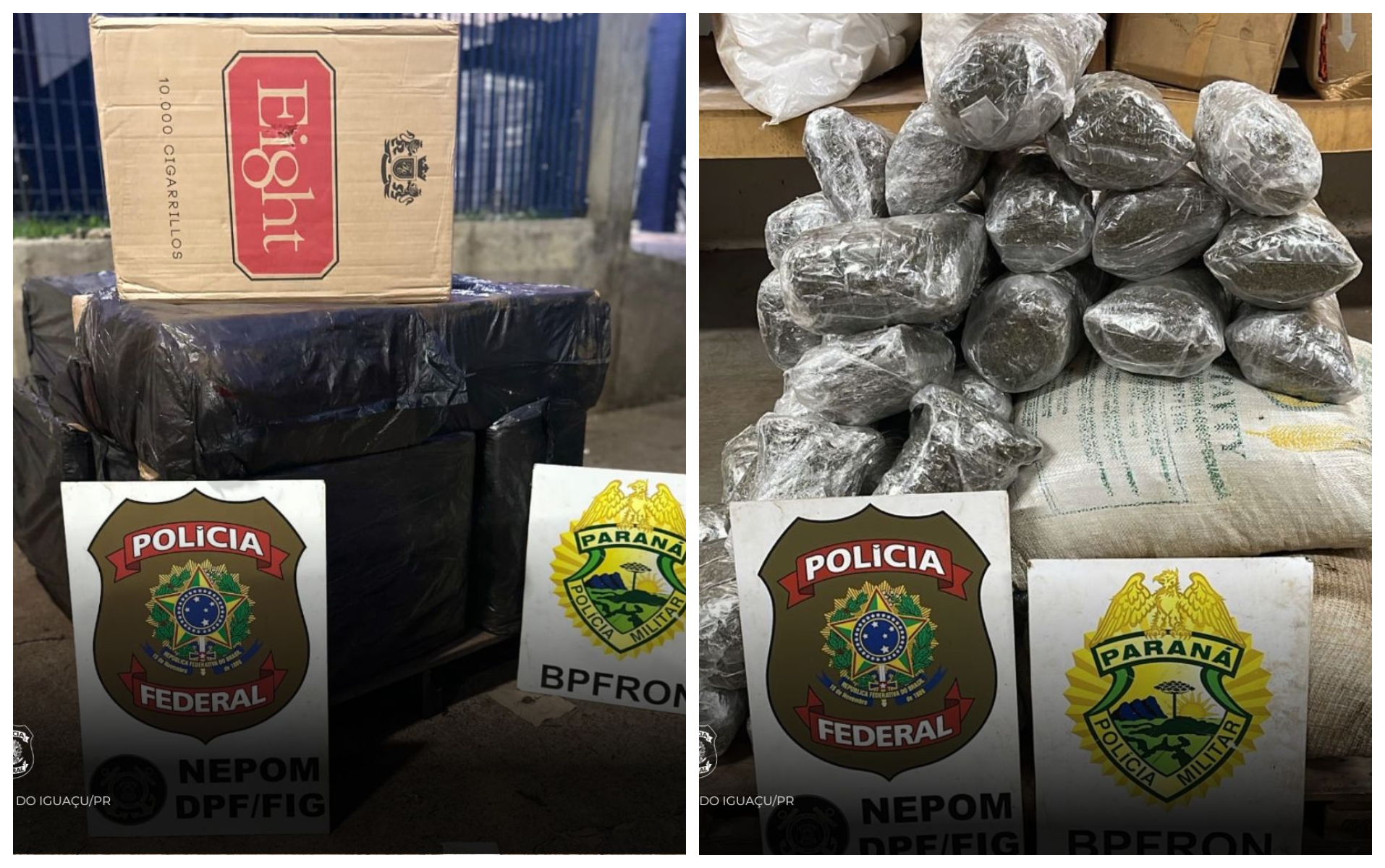 Ação policial desmantela portos clandestinos e apreende drogas no Rio Paraná Ação policial desmantela portos clandestinos e apreende drogas no Rio Paraná