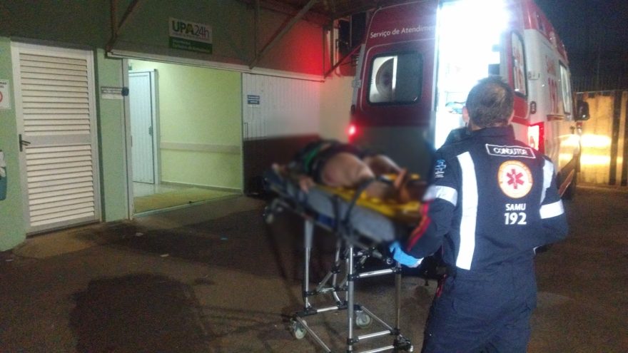Mulher de 24 anos fica ferida em acidente no Cascavel Velho