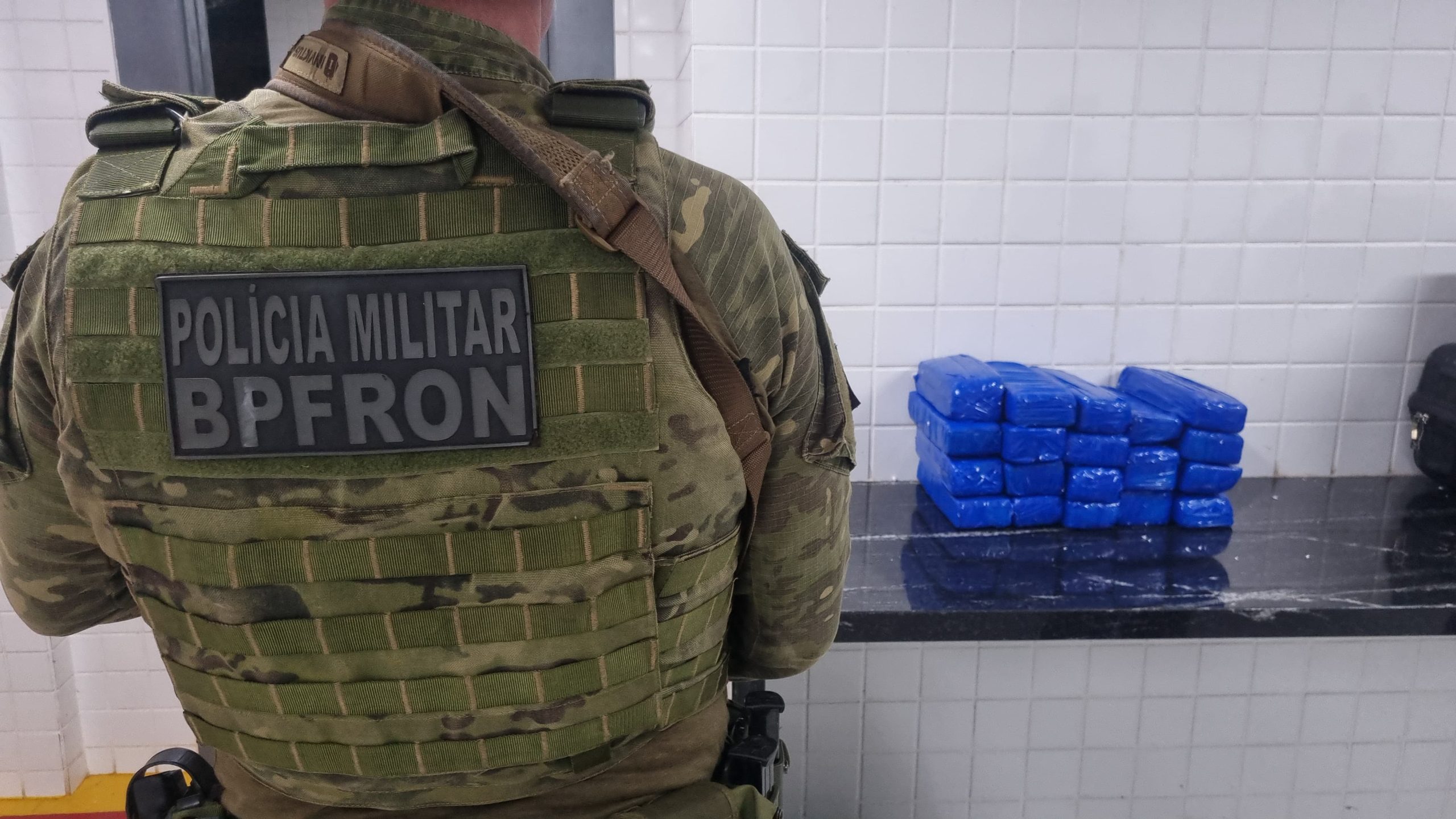 BPFron impede chegada de carga de maconha em Cascavel BPFron impede chegada de carga de maconha em Cascavel