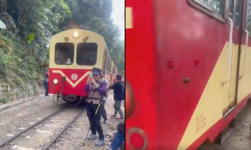 Selfie perigosa: turista ignora alertas e é atropelada por trem