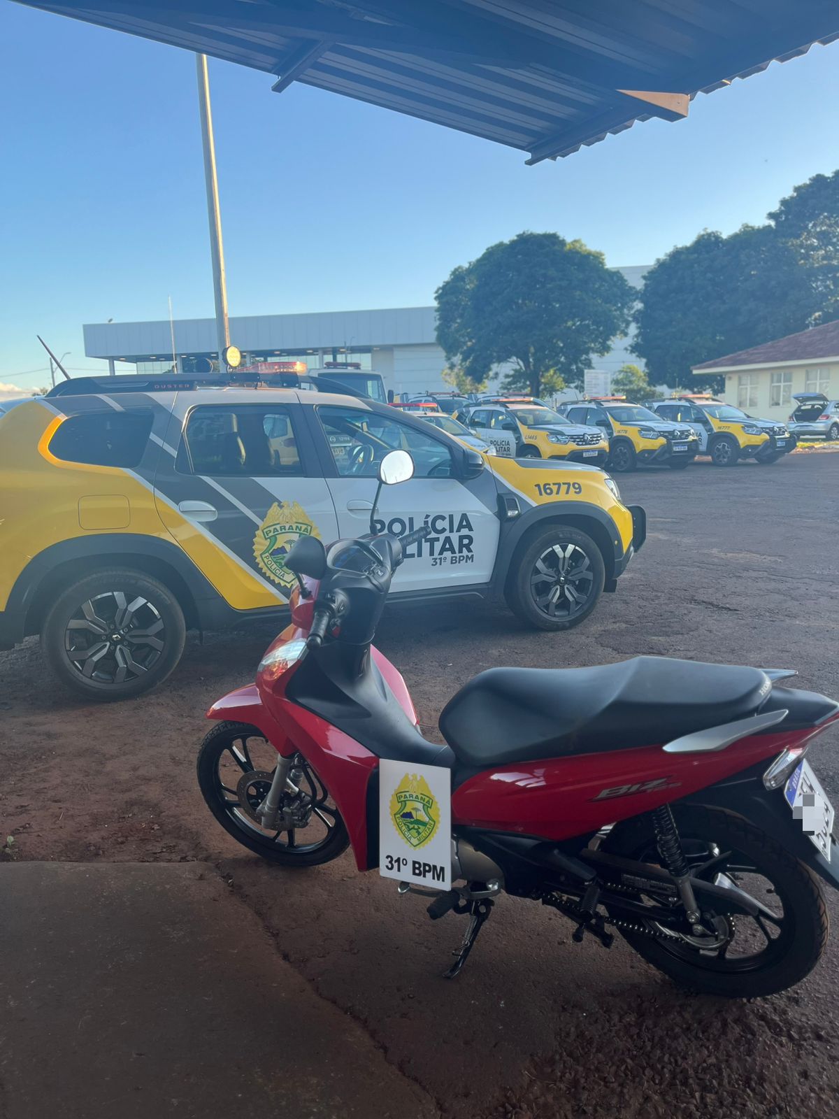 Polícia Militar recupera motocicleta furtada e prende suspeito em Assis Chateaubriand