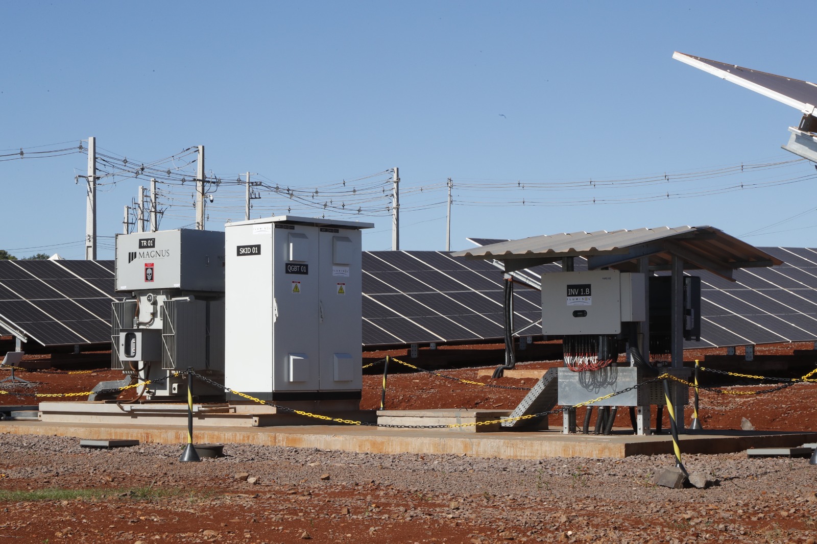 Cascavel inaugura usina fotovoltaica