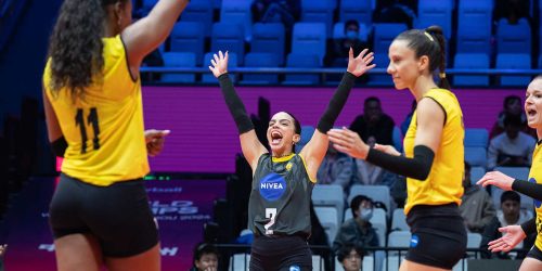 Imagem referente a Após revés, Minas e Praia Clube vencem no Mundial de Clubes Feminino