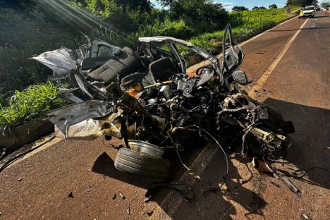 Imagem referente a Homem morre em grave acidente na PR-323 entre Umuarama e Perobal