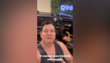 Imagem referente a Marrone presenteia irmão com carro de mais de R$ 240 mil: ‘Me ajudou muito’; veja o vídeo