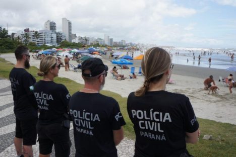 Imagem referente a PCPR indica pontos de atendimento à população no Verão Maior Paraná