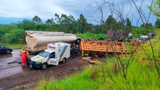 Motorista vítima de acidente na BR-163 é identificado