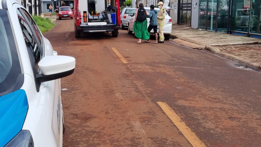 Durante confraternização, homem escorrega e bate a cabeça