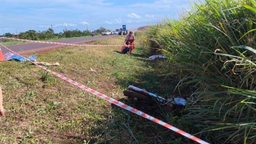 Imagem referente a Motociclista de 29 anos morre ao ser atingida por Ford Ranger em acidente na BR-163