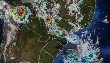 Imagem referente a Simepar prevê clima de chuva para esta sexta-feira em Cascavel