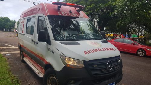 Imagem referente a Idosa é socorrida pelo SAMU após dores no tórax no Centro de Cascavel