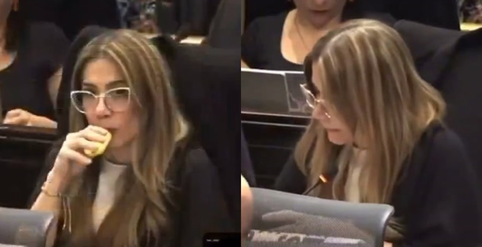 Deputada é flagrada fumando vape durante debate sobre saúde