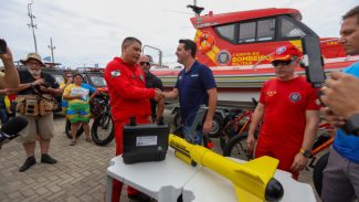 Sonar, drones e lanchas: Bombeiros reforçam estrutura contra afogamentos