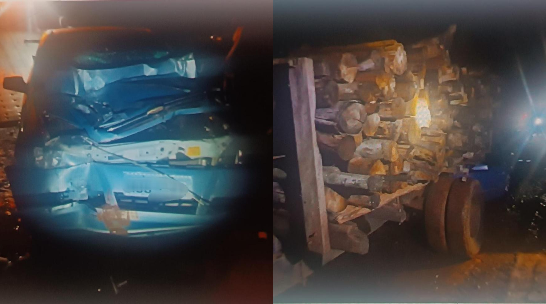 Motorista fica ferido e condutor de trator desaparece após acidente na PR-573 em Corbélia