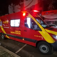 Imagem referente a Bombeiros atendem pessoa ferida no Calçadão Central da Avenida Brasil